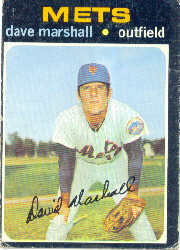 1971 Topps Baseball Cards      259     Dave Marshall